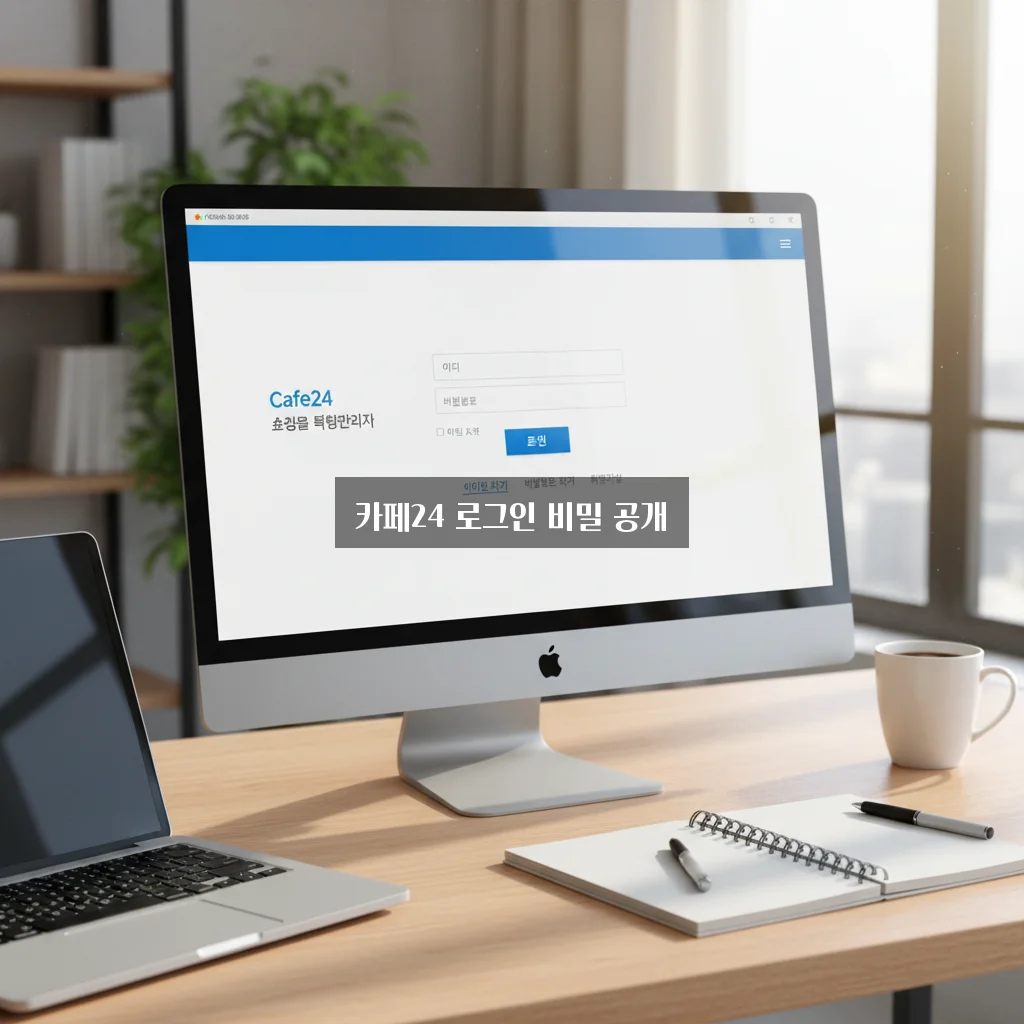 카페24 관리자 로그인 주소 완벽 정리 가이드 관련 이미지 2