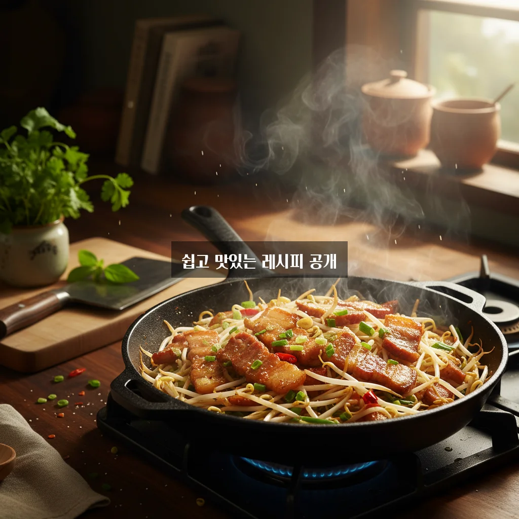 콩나물대패삼겹볶음 완벽 정리: 집에서도 쉽게 만드는 법! 관련 이미지 1