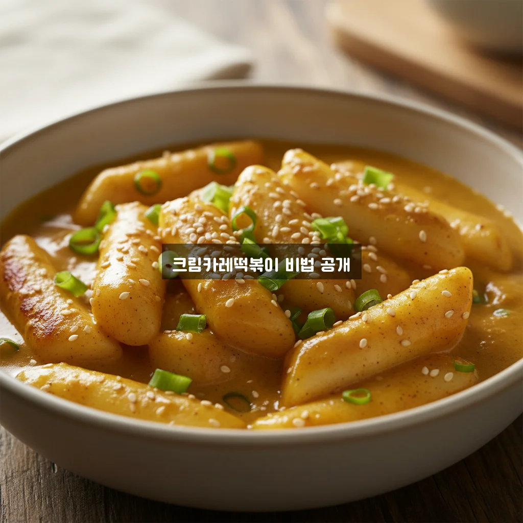 크림카레떡볶이 매운맛 완벽 가이드 관련 이미지 2