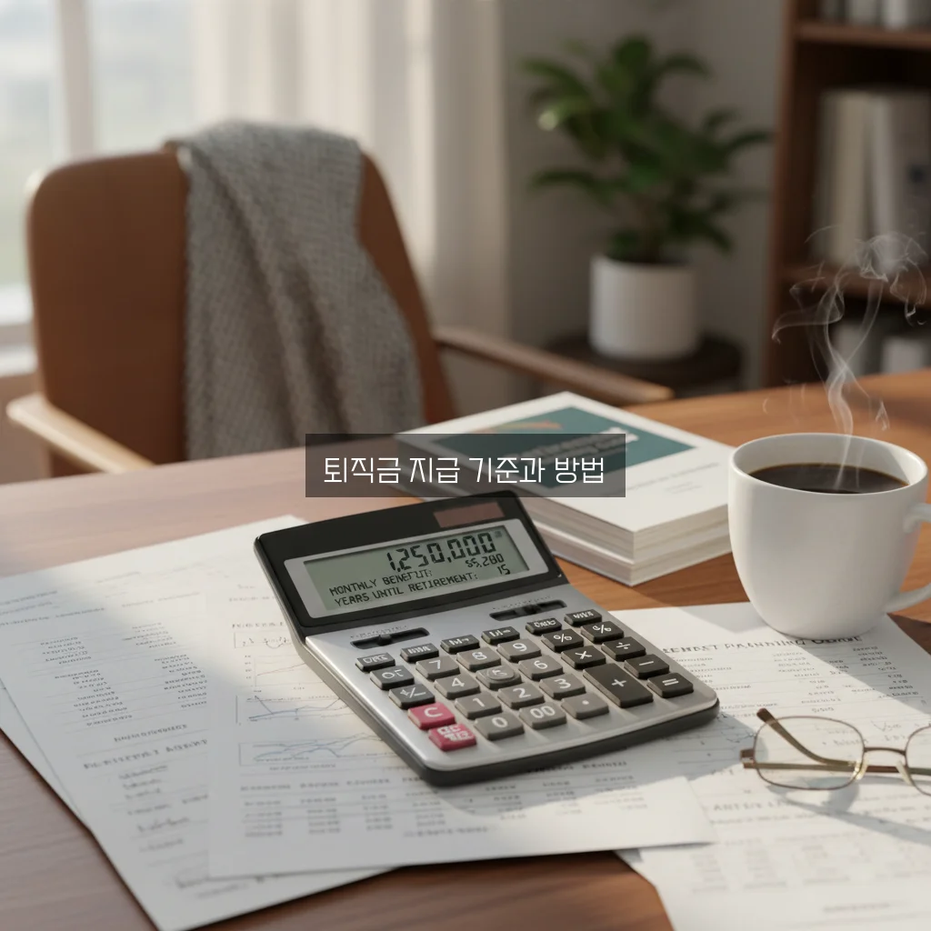 퇴직금 계산기 활용법 및 지급 기한 14일 규정 관련 이미지 2