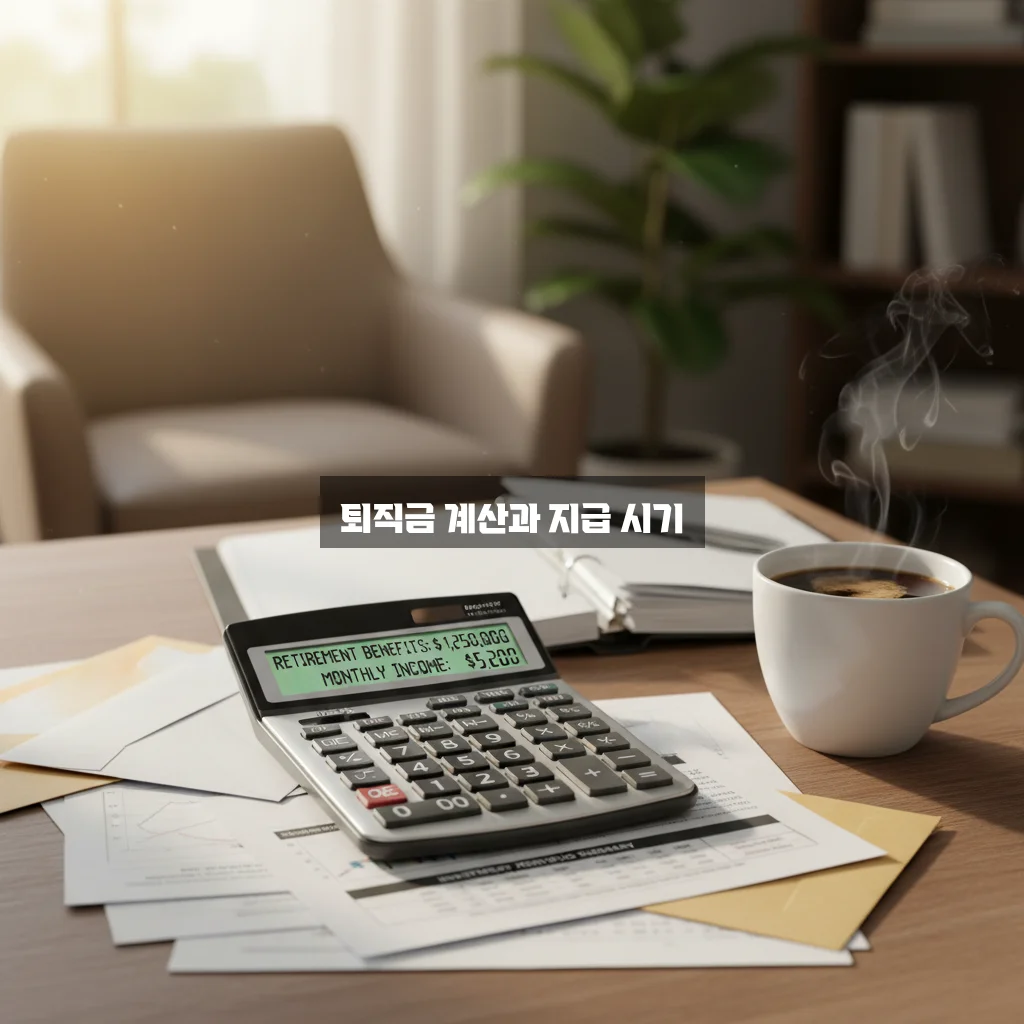 퇴직금 계산기 활용법 및 지급 기한 14일 규정 관련 이미지 3