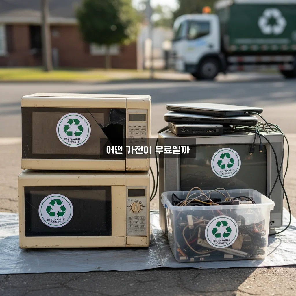 폐가전 무상수거 예약 방법 및 수거 불가 품목 관련 이미지 3