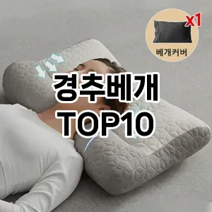 [솔직후기]경추베개 추천 순위  TOP10 구매가이드 2026년 1월 2주차할인~ 사용후기♡