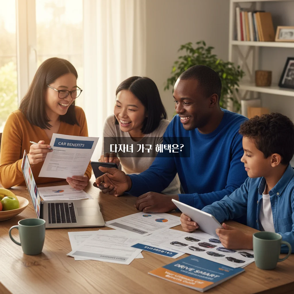 다자녀 가구를 위한 자동차 취등록세 감면 혜택 알아보기 관련 이미지 2