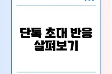 카톡 차단 확인 방법: 단톡방 초대로 확인하기 (들키지 않게)