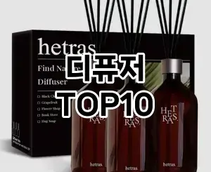 [추천리뷰]디퓨저 추천 순위  TOP10 구매가이드 2026년 2월 1주차