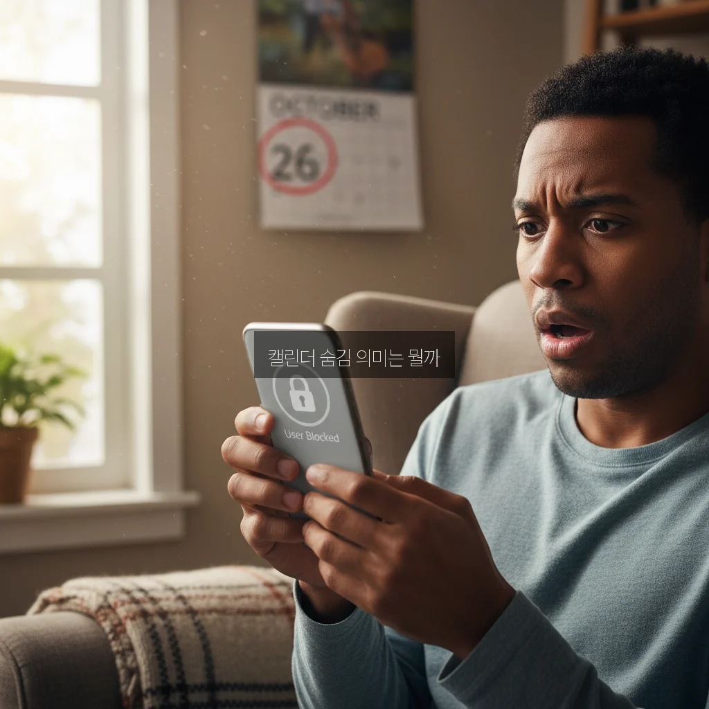 상대방이 나를 차단했는지 아는 법 (캘린더 확인) 관련 이미지 3