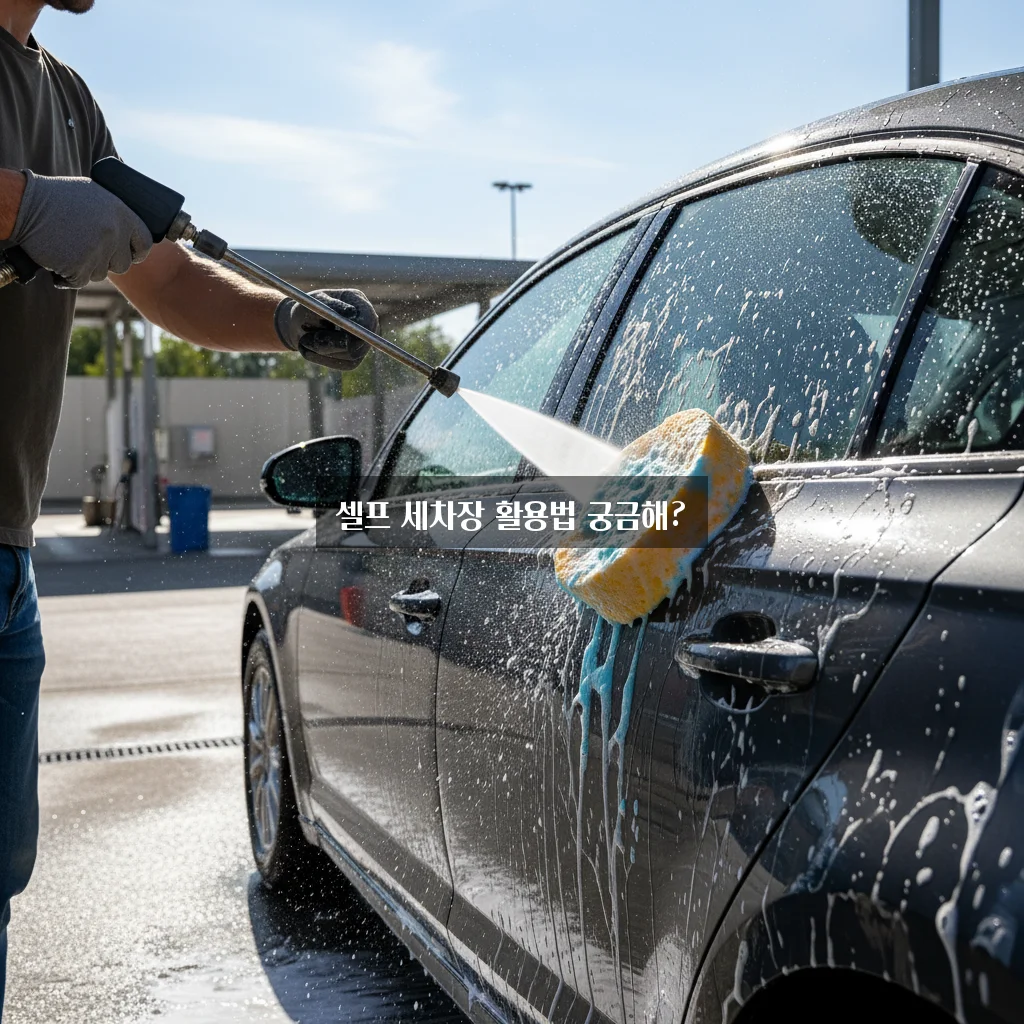셀프 세차장 이용 방법 완벽 가이드: 깨끗한 차를 위한 팁! 관련 이미지 3