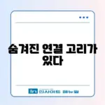 카톡 친구 추천 기준: 전화번호 저장 안 해도 뜨는 이유