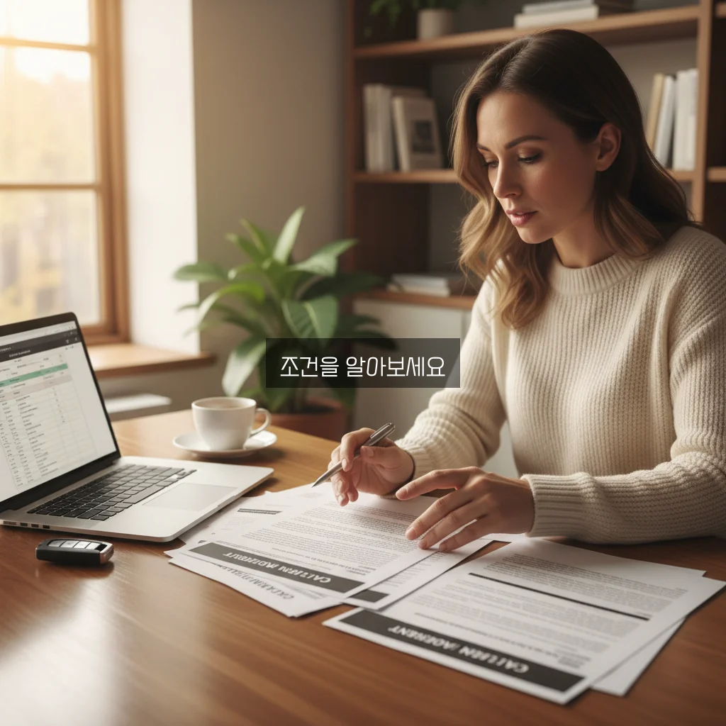 자동차 담보 대출 조건 완벽 가이드 알아보기 관련 이미지 3