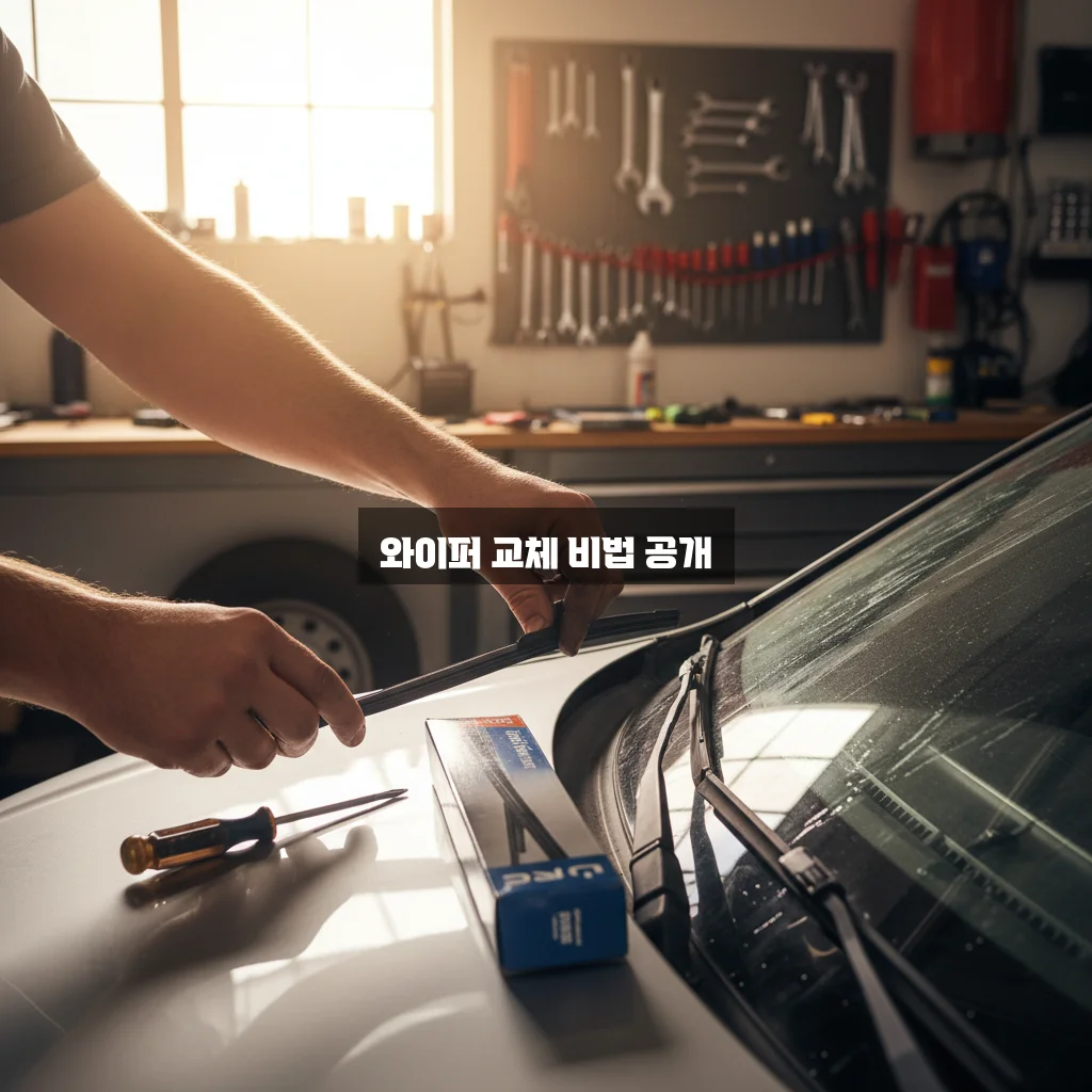 자동차 와이퍼 완벽 교체 방법 알아보기 관련 이미지 1