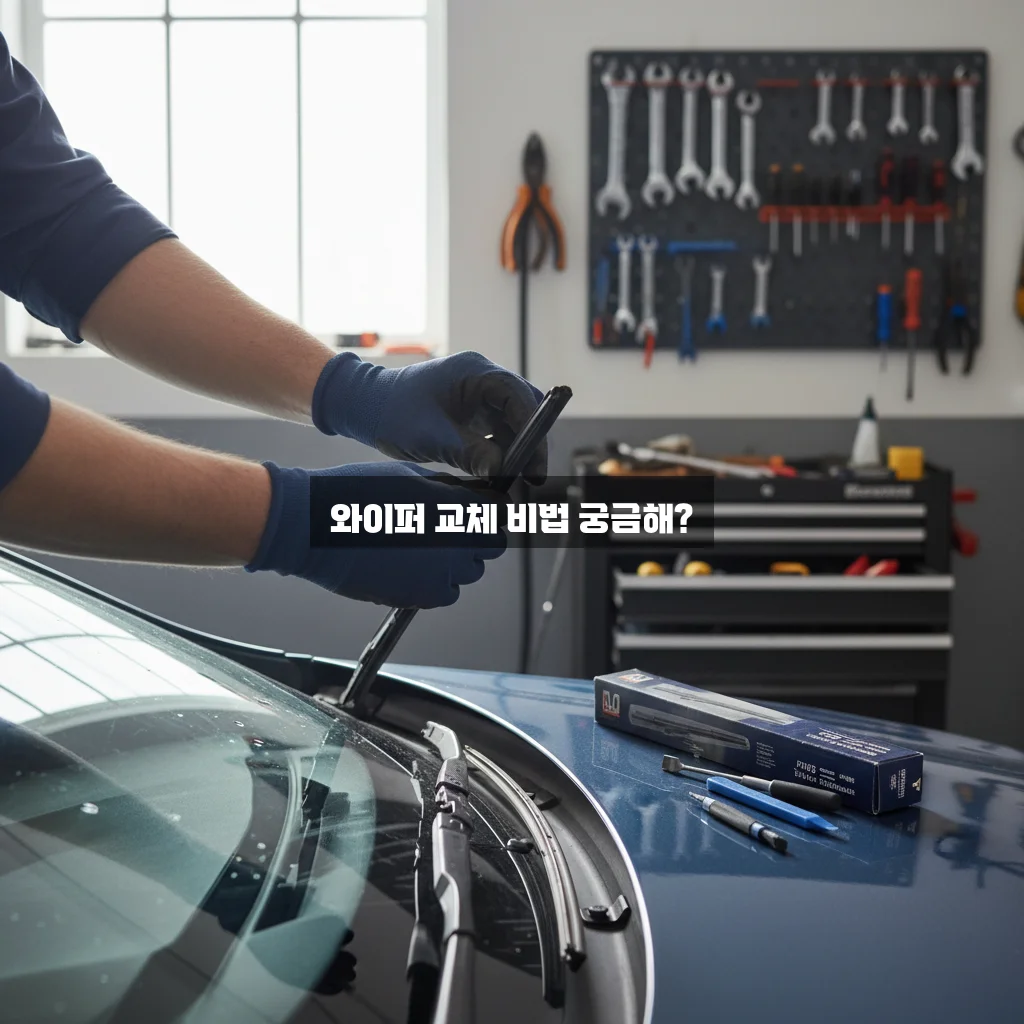 자동차 와이퍼 완벽 교체 방법 알아보기 관련 이미지 2
