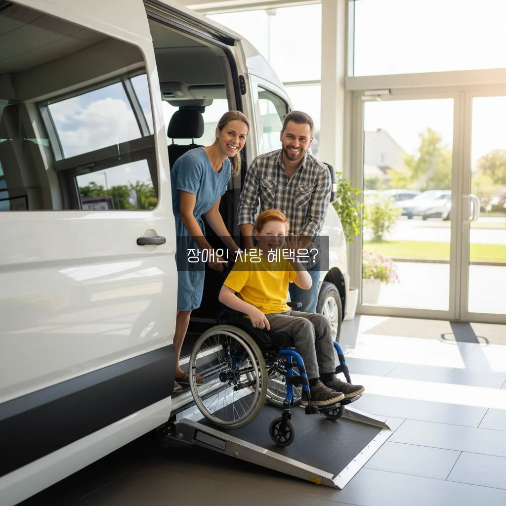 장애인 차량 구입 혜택 완벽 가이드 알아보기 관련 이미지 1