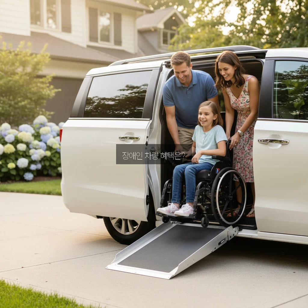 장애인 차량 구입 혜택 완벽 가이드 알아보기 관련 이미지 2
