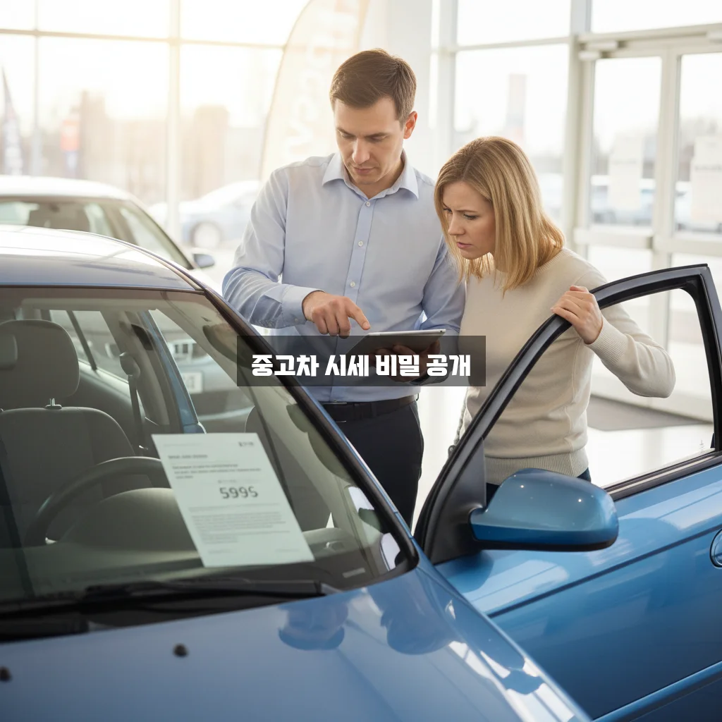 중고차 시세표 조회 완벽 가이드: 스마트하게 선택하는 방법 관련 이미지 1
