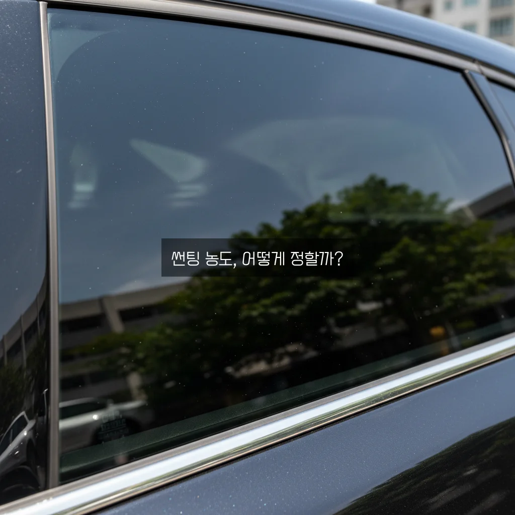 최적의 자동차 썬팅 농도 추천 가이드 관련 이미지 1