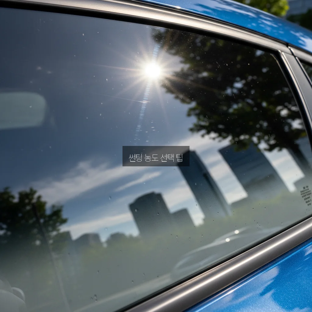최적의 자동차 썬팅 농도 추천 가이드 관련 이미지 2