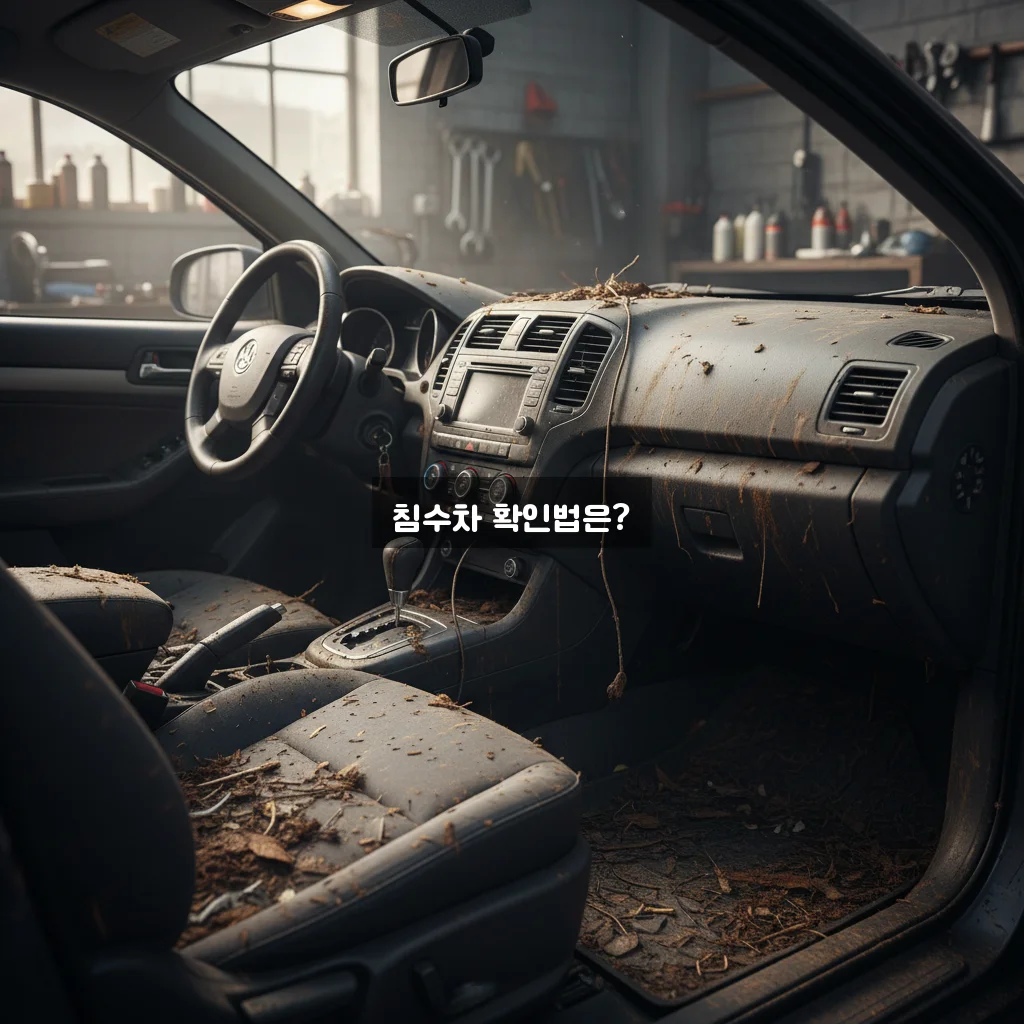 침수차 구별하는 완벽 가이드 관련 이미지 3