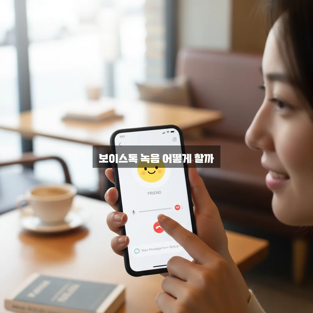 카카오톡 보이스톡 녹음 방법 및 상대방 알림 여부 관련 이미지 2