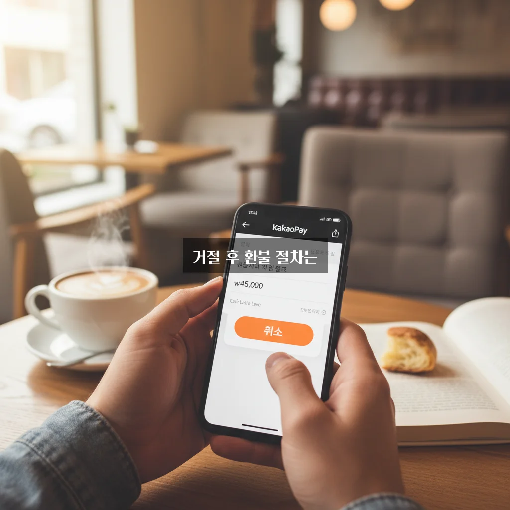 카카오페이 송금 취소: 거절 시 환불 시간 및 수수료 관련 이미지 1