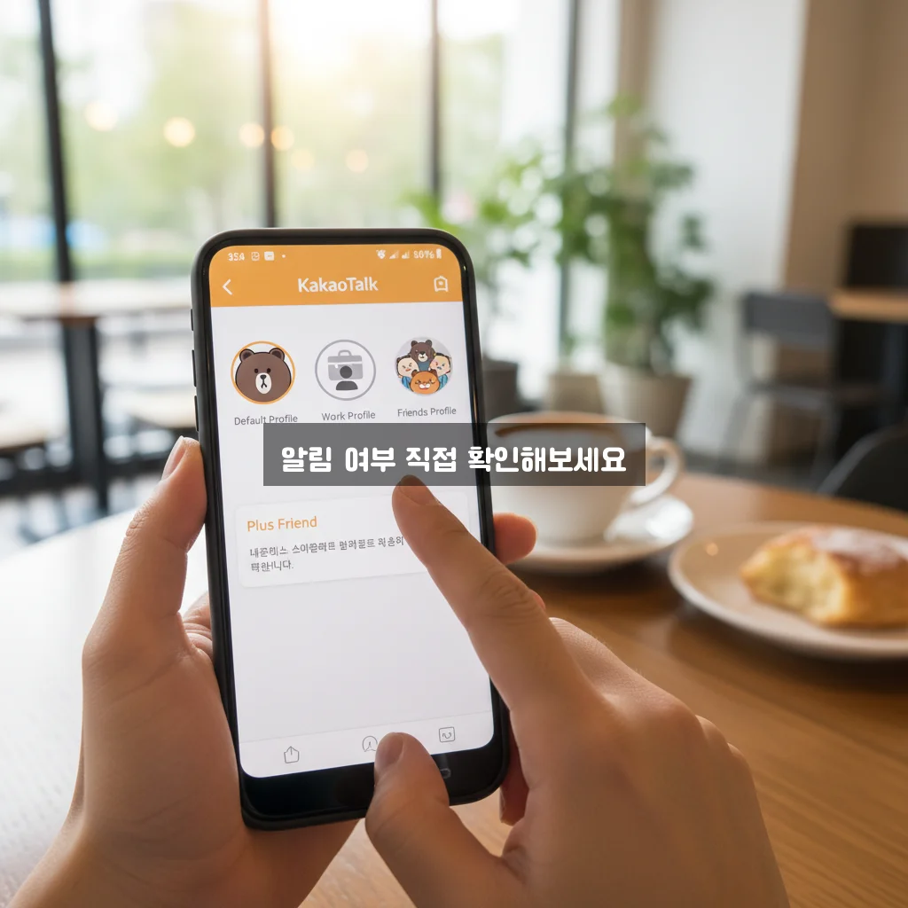 카톡 멀티프로필 캡쳐하면 알림 가나요? 관련 이미지 1