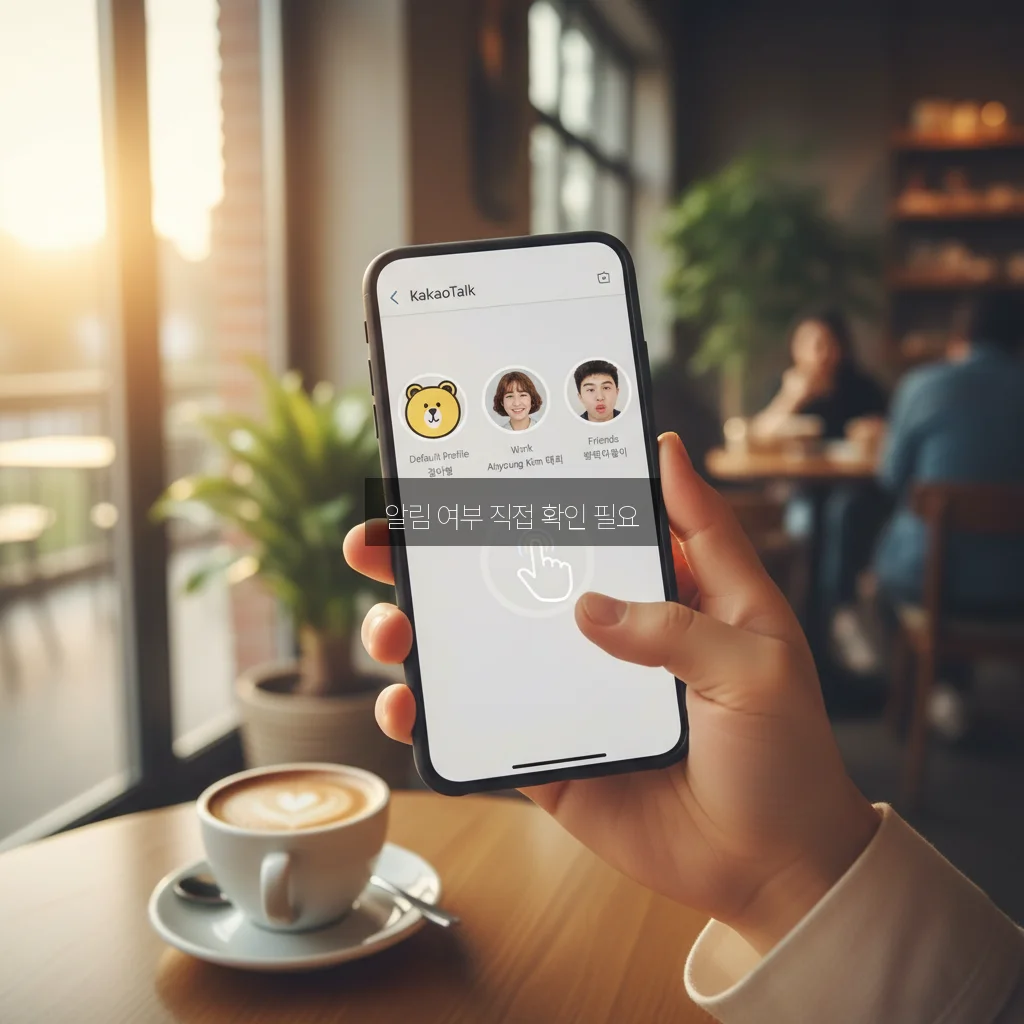 카톡 멀티프로필 캡쳐하면 알림 가나요? 관련 이미지 2