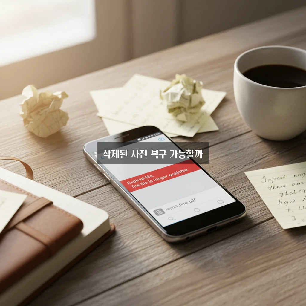 카톡 사진 만료 기간 지난 파일 복구 가능성 관련 이미지 2