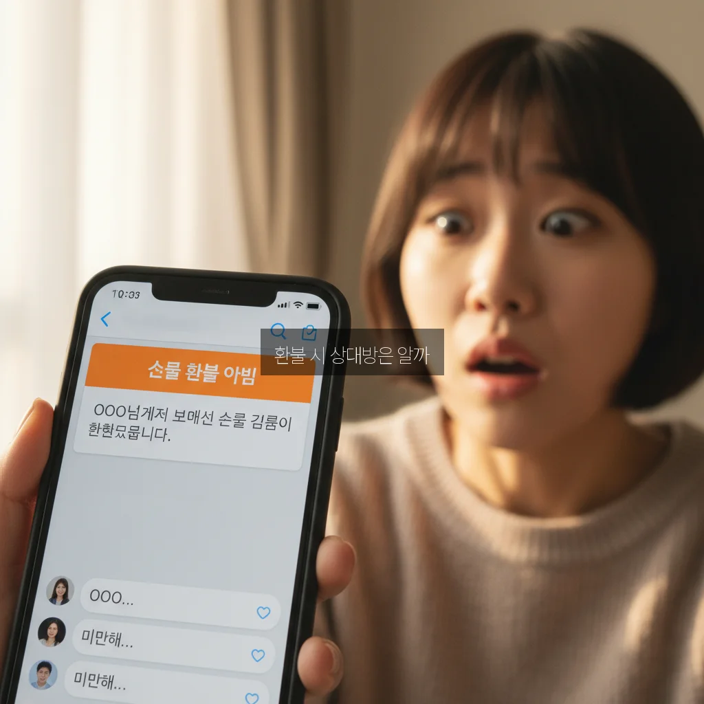 카톡 선물하기 환불 상대방 알림 가나요? (거절/취소) 관련 이미지 3