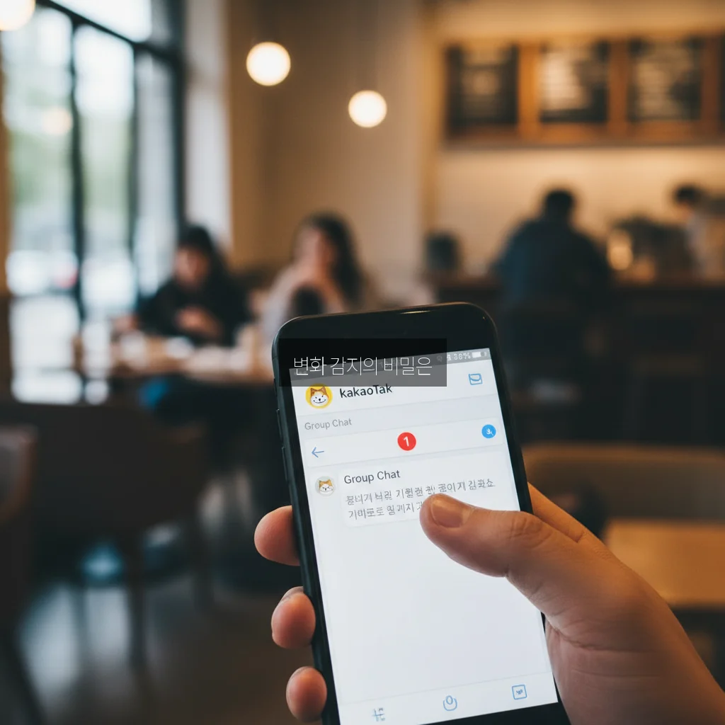 카톡 프사 동그라미 빨간 점(업데이트) 뜨는 기준 관련 이미지 1