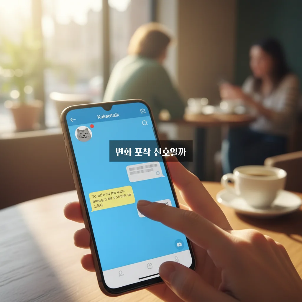 카톡 프사 동그라미 빨간 점(업데이트) 뜨는 기준 관련 이미지 3