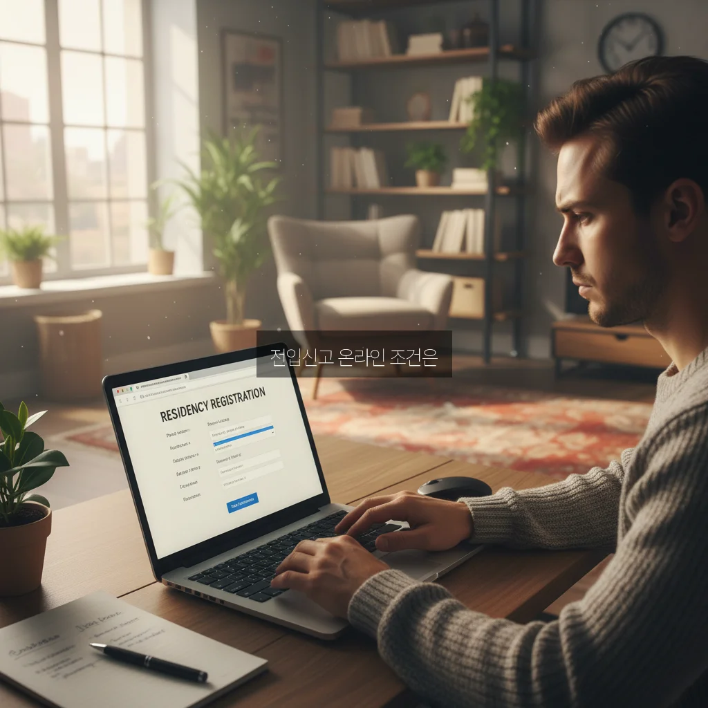 2026년 전입신고 온라인 신청 자격 완벽 가이드 알아보기 관련 이미지 1