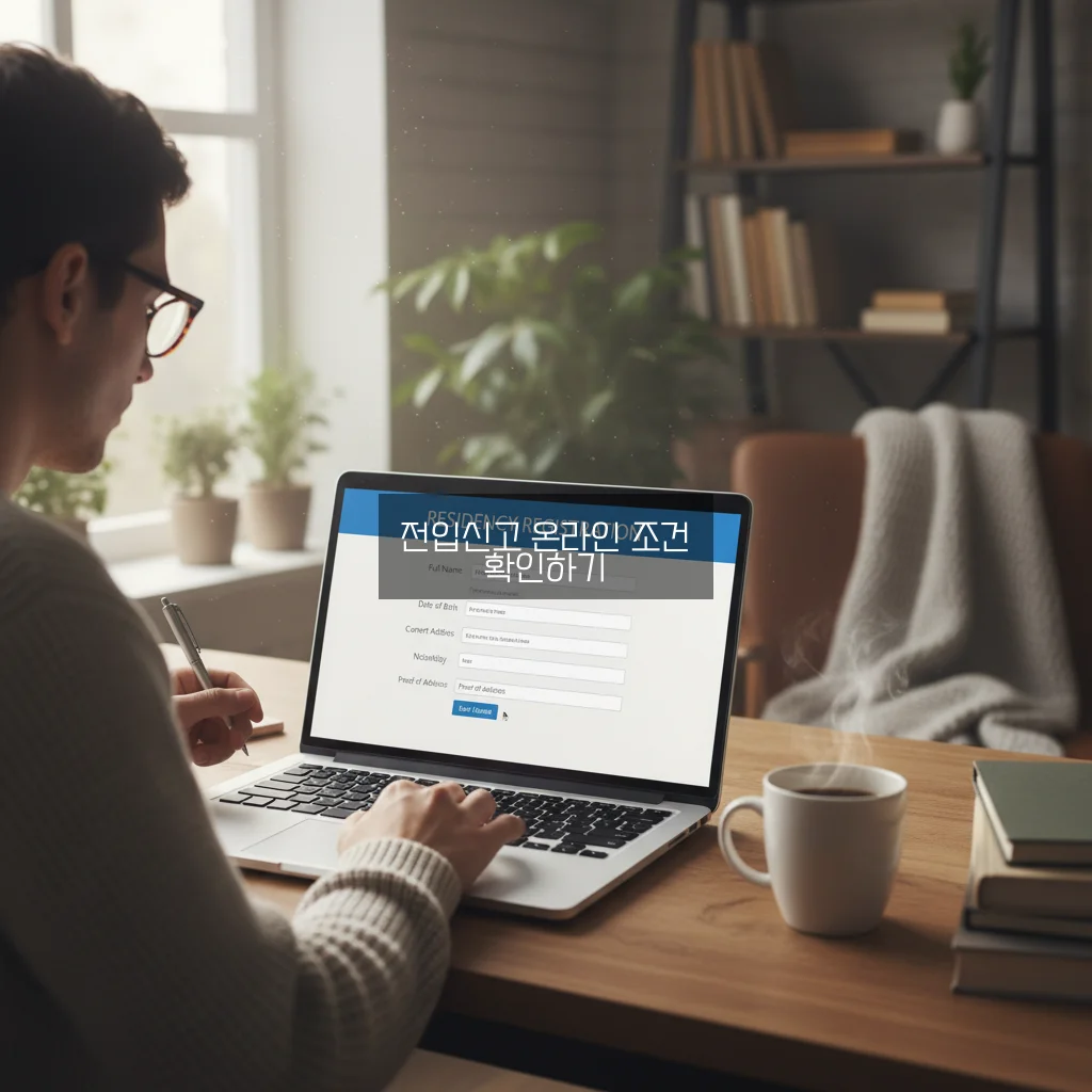 2026년 전입신고 온라인 신청 자격 완벽 가이드 알아보기 관련 이미지 2