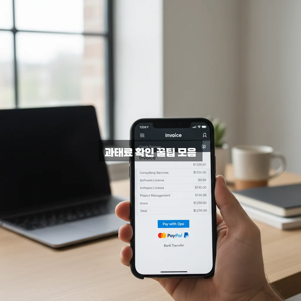 과태료 조회 및 납부 최신 추천 완벽 정리 방법 관련 이미지 1
