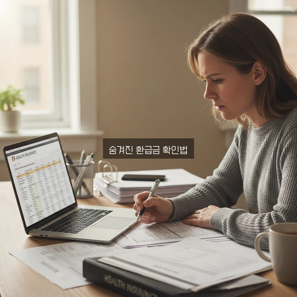 국민건강보험 환급금 조회 및 수수료 완벽 체크리스트 알아보기 관련 이미지 1