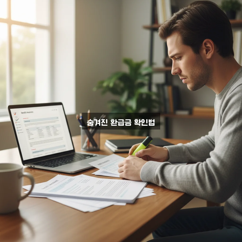국민건강보험 환급금 조회 및 수수료 완벽 체크리스트 알아보기 관련 이미지 3