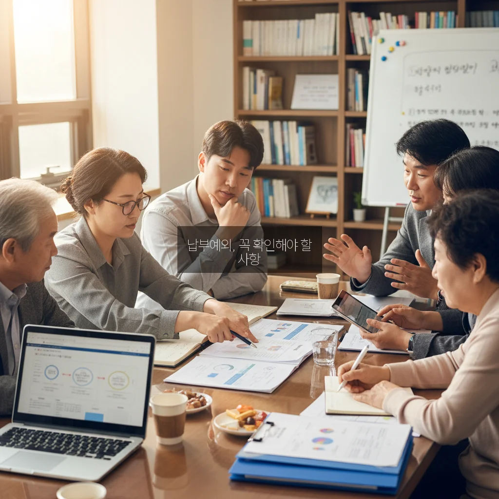 국민연금 납부예외 신청 완벽 가이드 및 신청 방법 체크리스트 알아보기 관련 이미지 1