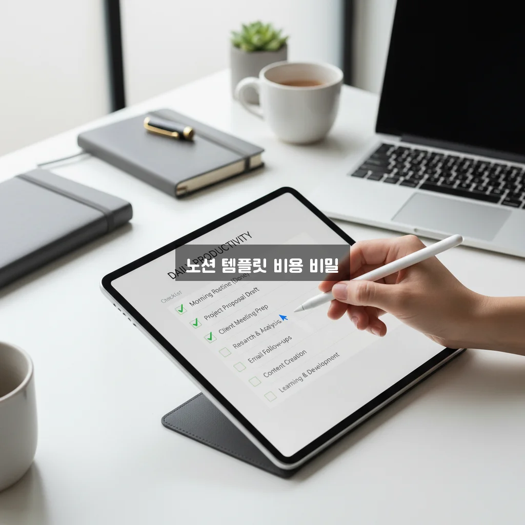 노션 템플릿 추천 비용 체크리스트 완벽 정리 알아보기 관련 이미지 2