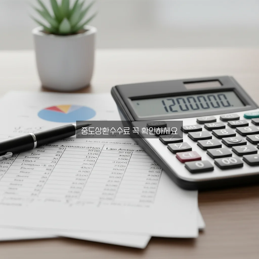 대출 중도상환수수료 조건 완벽 정리 및 절약 방법 알아보기 관련 이미지 3