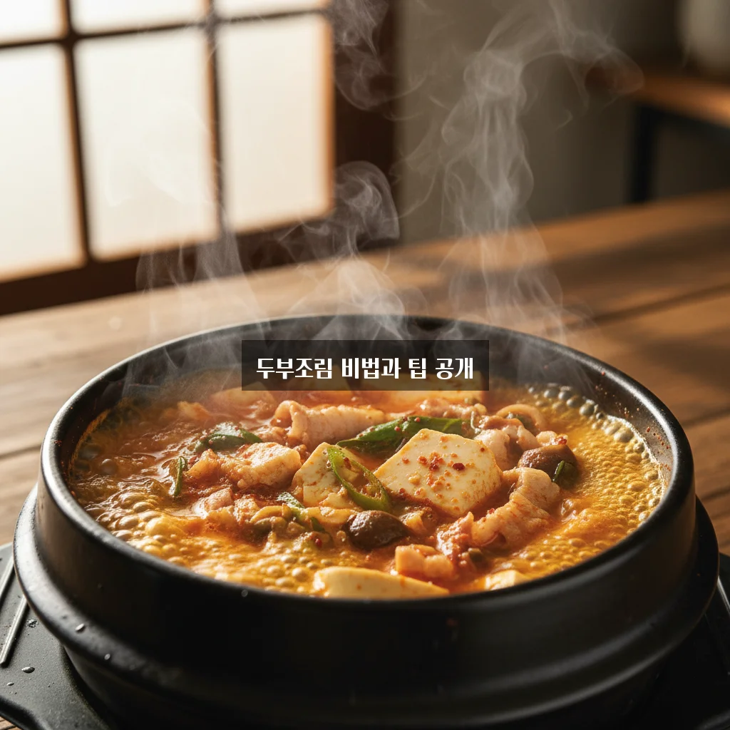 두부조림 황금레시피와 꼭 알아야 할 주의사항 완벽 정리 관련 이미지 2