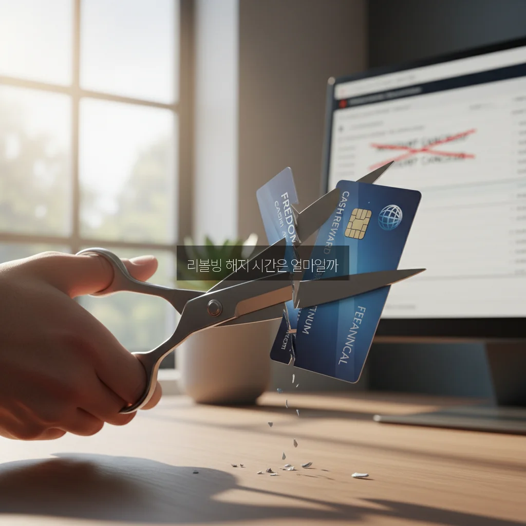 신용카드 리볼빙 해지 처리기간 완벽 정리 2026 알아보기 관련 이미지 3