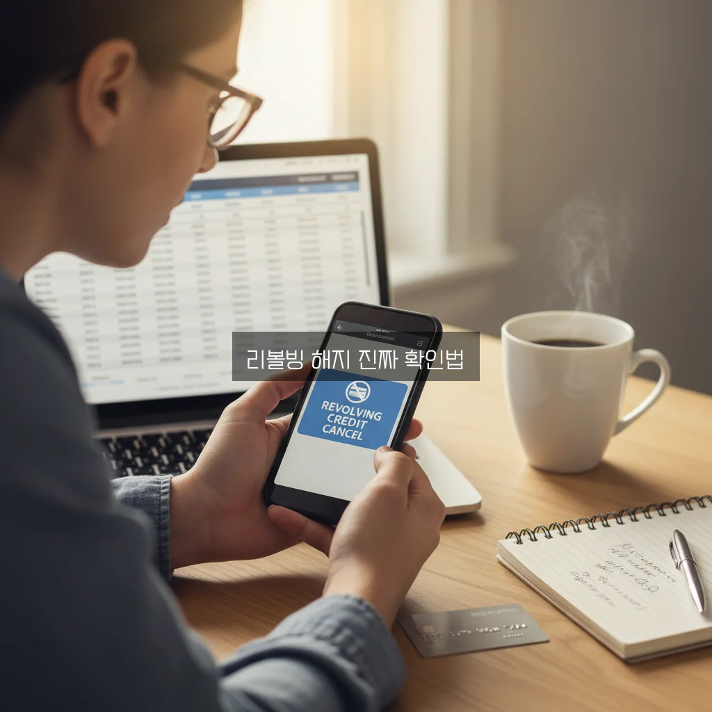 신용카드 리볼빙 해지 확인하는 완벽 방법 알아보기 관련 이미지 3