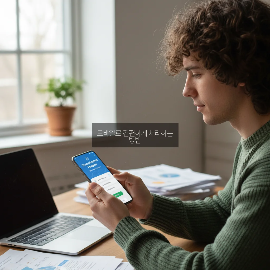 실업급여 수급자격 인정 신청과 환불 모바일로 간편하게 하는 방법 알아보기 관련 이미지 3