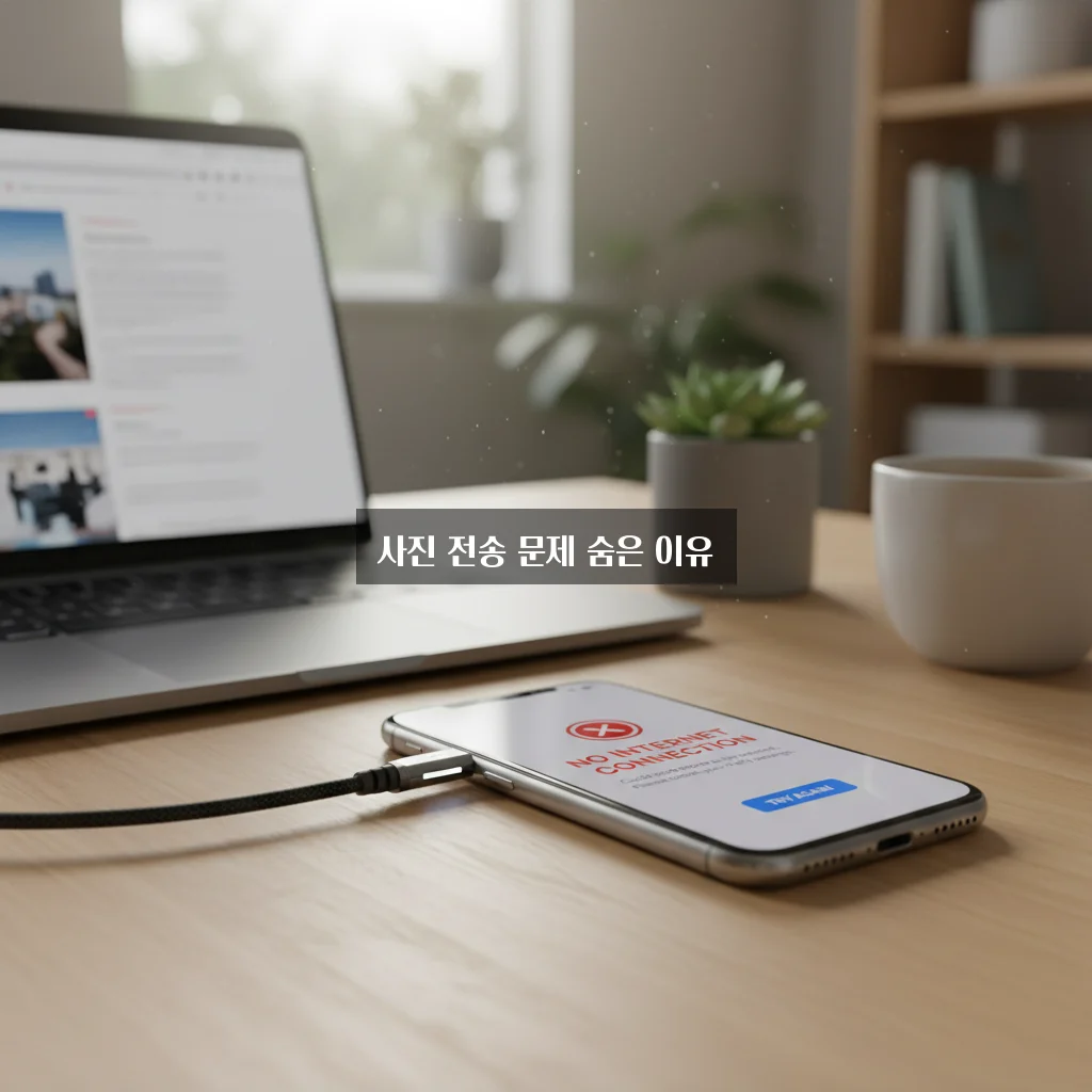 아이폰 사진 전송 안됨 문제 완벽 정리 가이드 관련 이미지 1