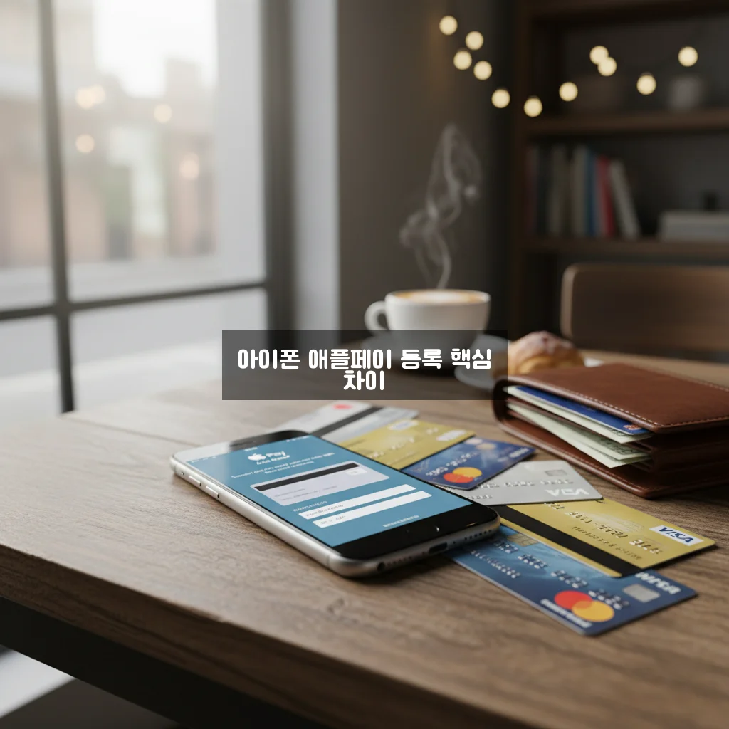 아이폰 애플페이 등록 차이 완벽 정리 가이드 관련 이미지 2