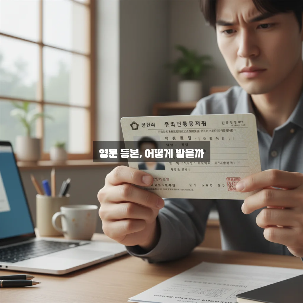 영문 주민등록등본 발급 조건과 단계별 방법 완벽 정리 관련 이미지 1