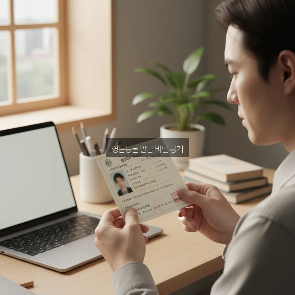 영문 주민등록등본 발급 조건과 단계별 방법 완벽 정리 관련 이미지 2