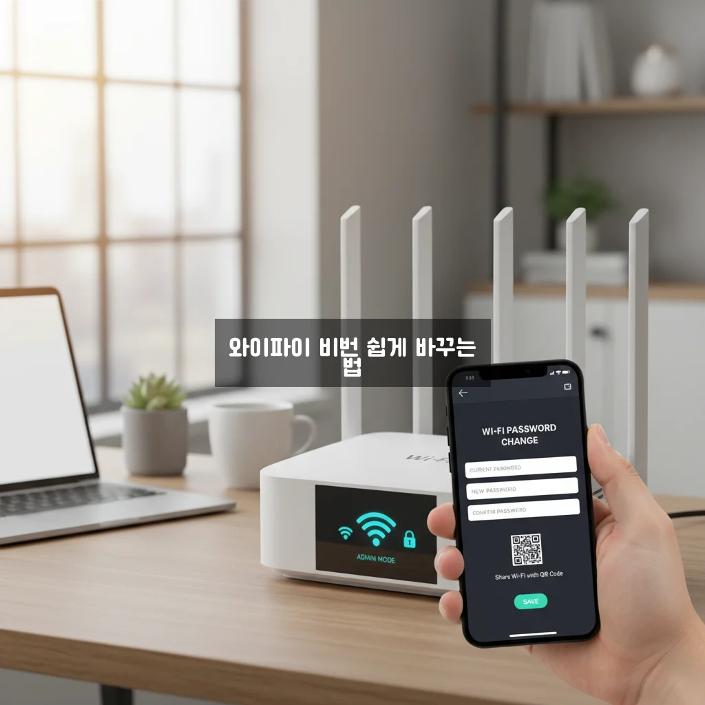 와이파이 비밀번호 변경 가격과 방법 완벽 가이드 알아보기 관련 이미지 3
