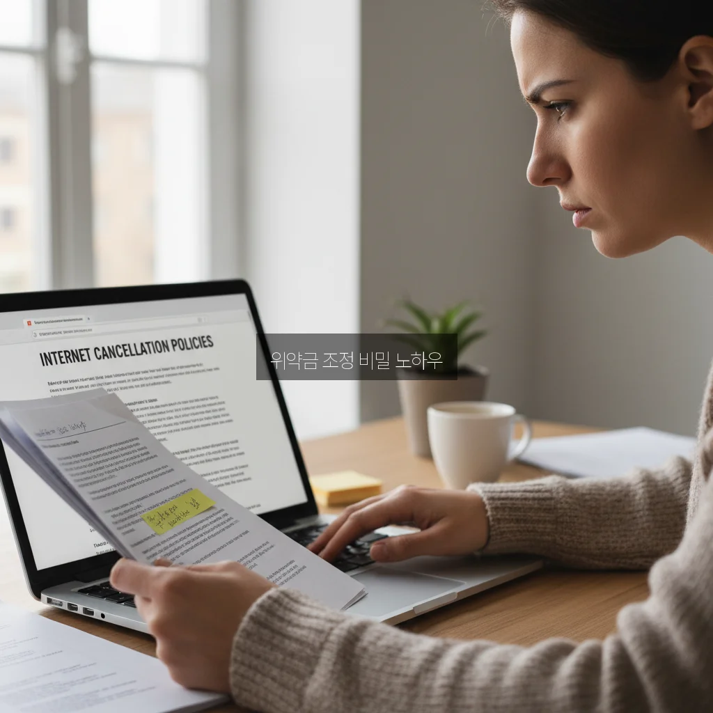 인터넷 해지 위약금 변경 방법 완벽 정리 가이드 관련 이미지 1