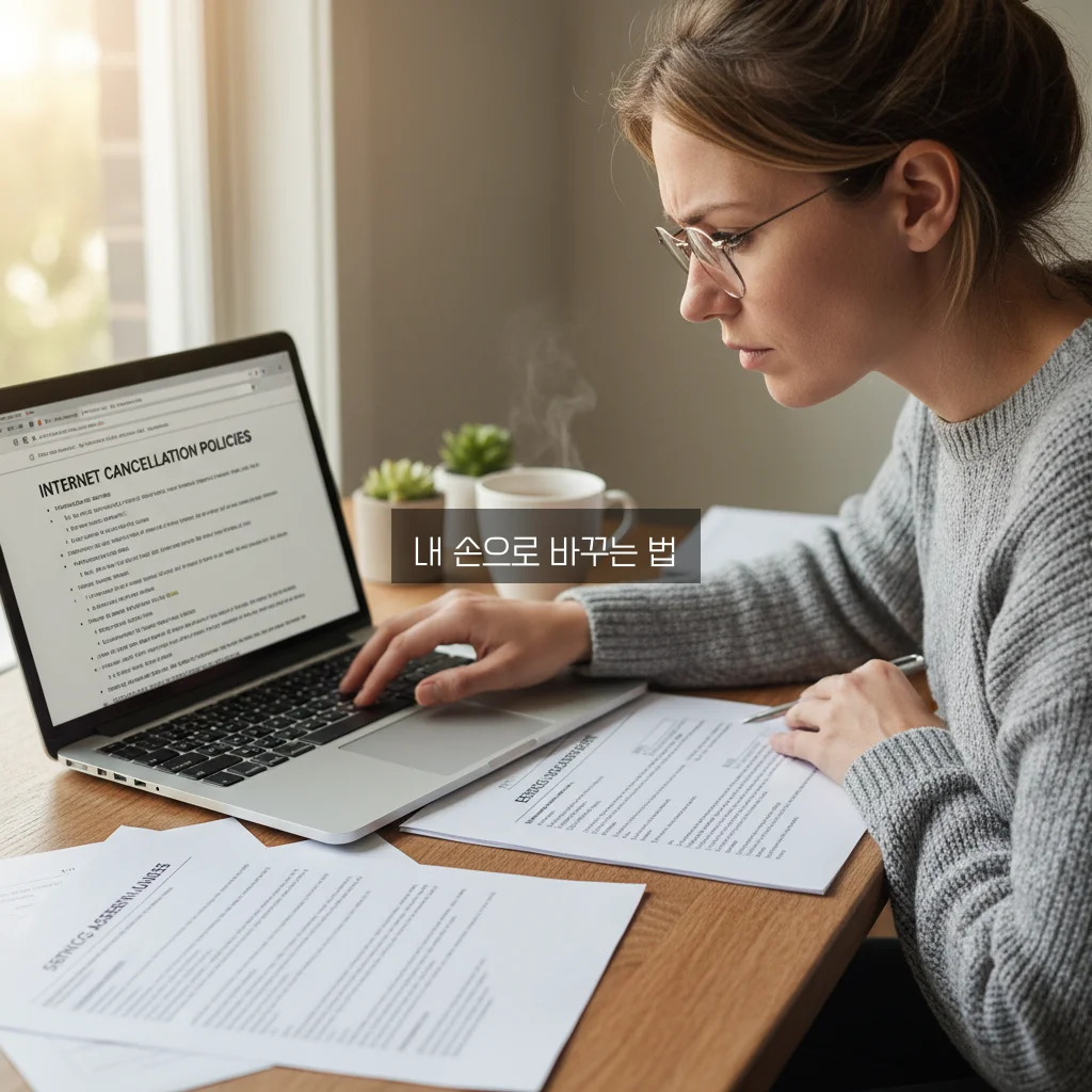 인터넷 해지 위약금 변경 방법 완벽 정리 가이드 관련 이미지 2