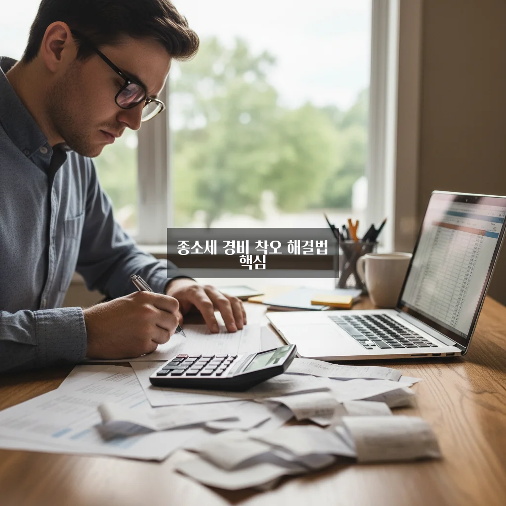 종소세 경비처리 오류 해결법 완벽 정리 가이드 관련 이미지 2